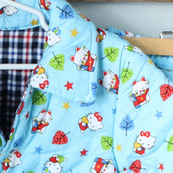 Handmade Size 24M ? Hello Kitty Print Winter Coat & Pants - Picture 2 of 4